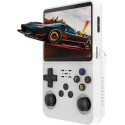 BOYHOM R36S Retro Handheld Game Console (White, 128GB) – 3.5″ IPS ARKOS 2.0 Pocket Game Player