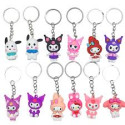 Anime Sanrio Hello Kitty Black Girl Keychain Pendant – Blind Box Character Toy Gift