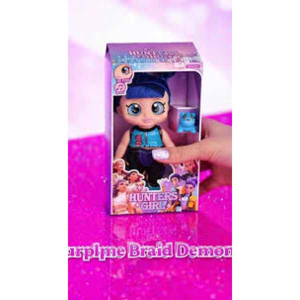 Demon Hunter Fantasy Doll – Musical 5D Eyes Blue Tiger Handmade Toy