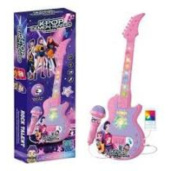 Kpop Demon Musical Light Microphone for Kids – LED Toy with Preloaded Songs