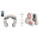 3in1 Neck Pillow for Travel, Bluetooth Noise-Canceling Headset with Neck Massager and Heat, U-Shape Memory Foam Airplane Pillows
